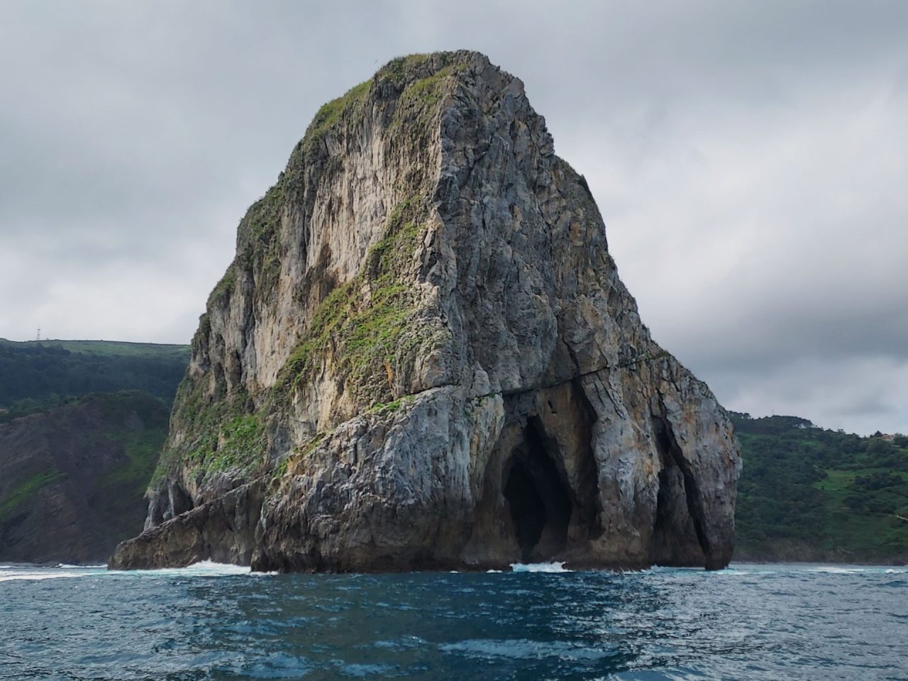 Imagen de la costa de Bizkaia