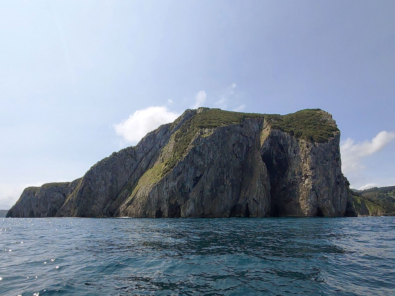 Imagen de la costa de Bizkaia