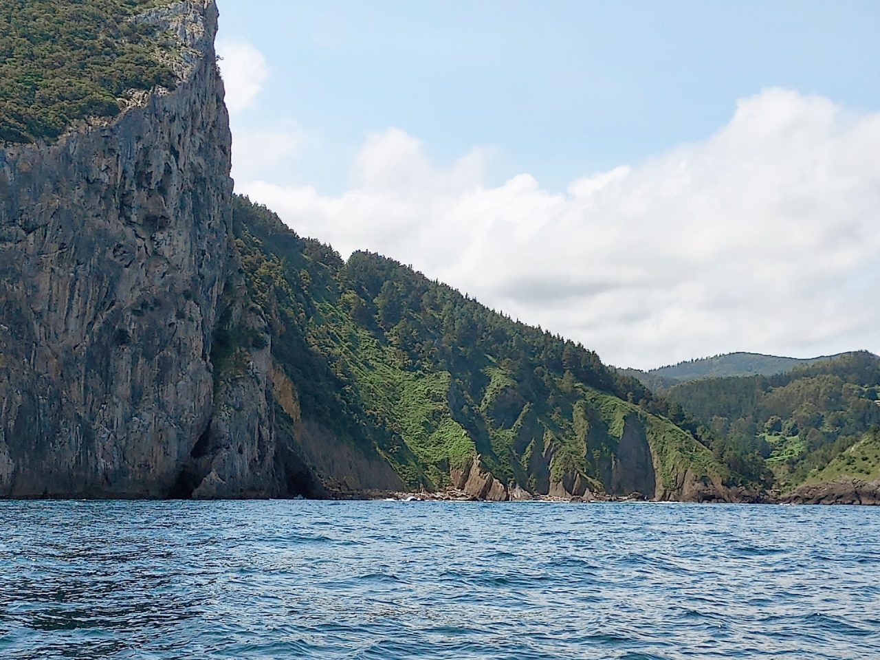 Imagen de la costa de Bizkaia